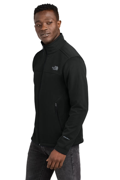 TNFBlack The North Face Chest Logo Ridgewall Soft Shell Jacket NF0A88D5 plain