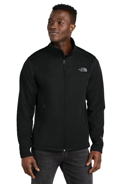 TNFBlack The North Face Chest Logo Ridgewall Soft Shell Jacket NF0A88D5 plain