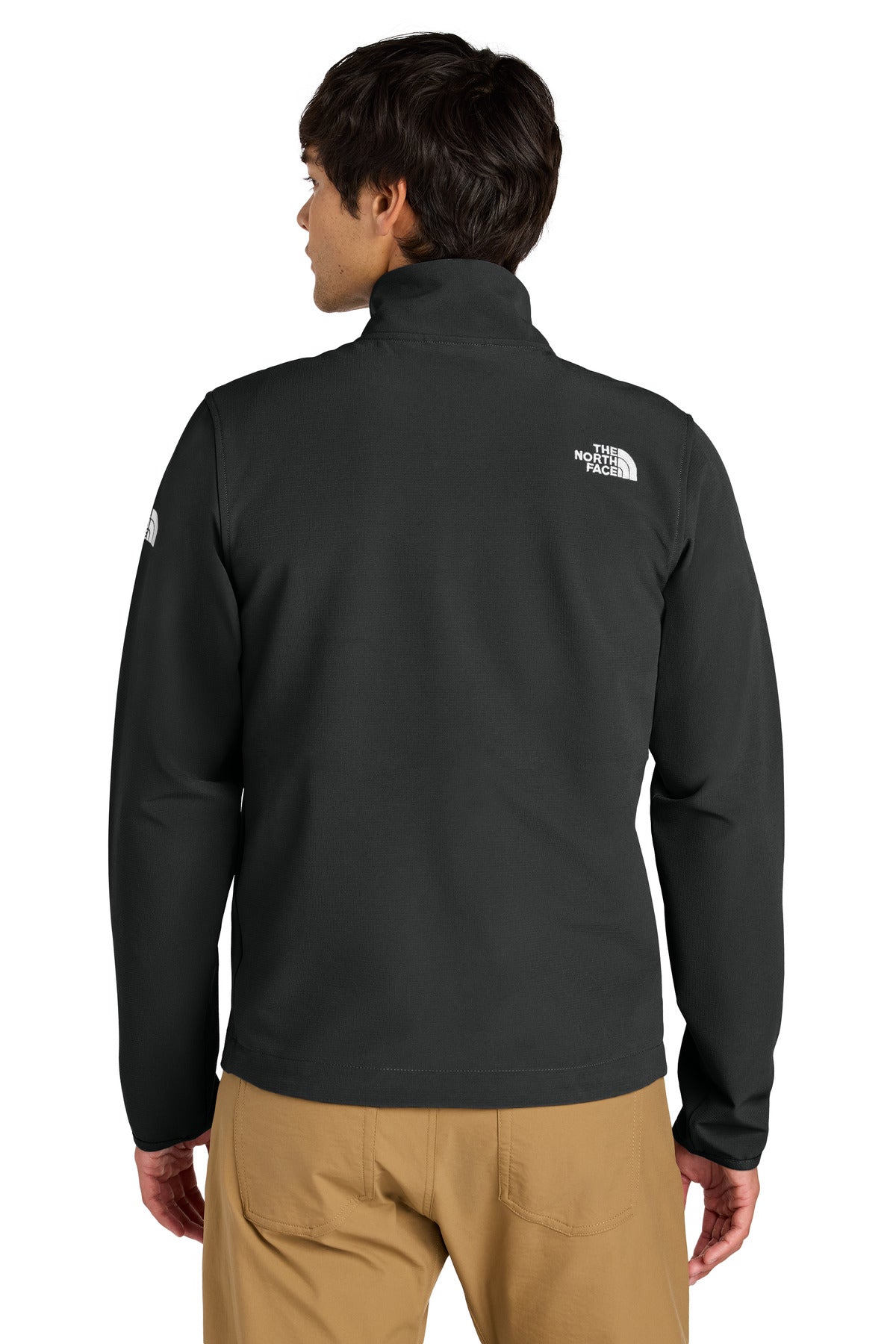 TNFBlack The North Face Edge Stretch Soft Shell Jacket NF0A8ENN plain