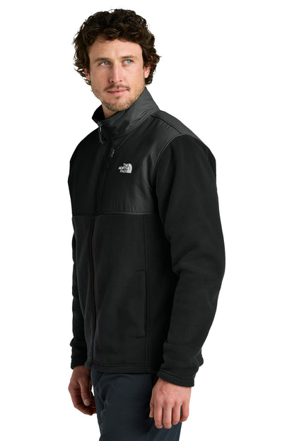 TNFBlack The North Face Highest Peak Full-Zip Fleece Jacket NF0A8BUQ plain