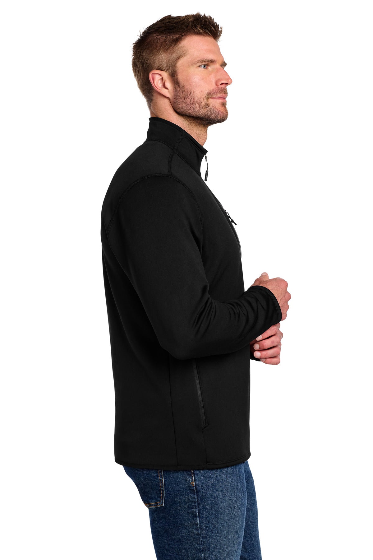 TNFBlack The North Face Skyline 1/2-Zip Fleece NF0A7V63 plain