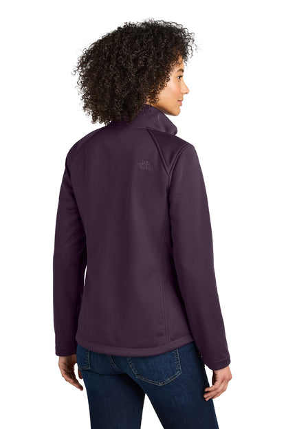 TNFBlkbry The North Face Women's Chest Logo Ridgewall Soft Shell Jacket NF0A88D4 plain