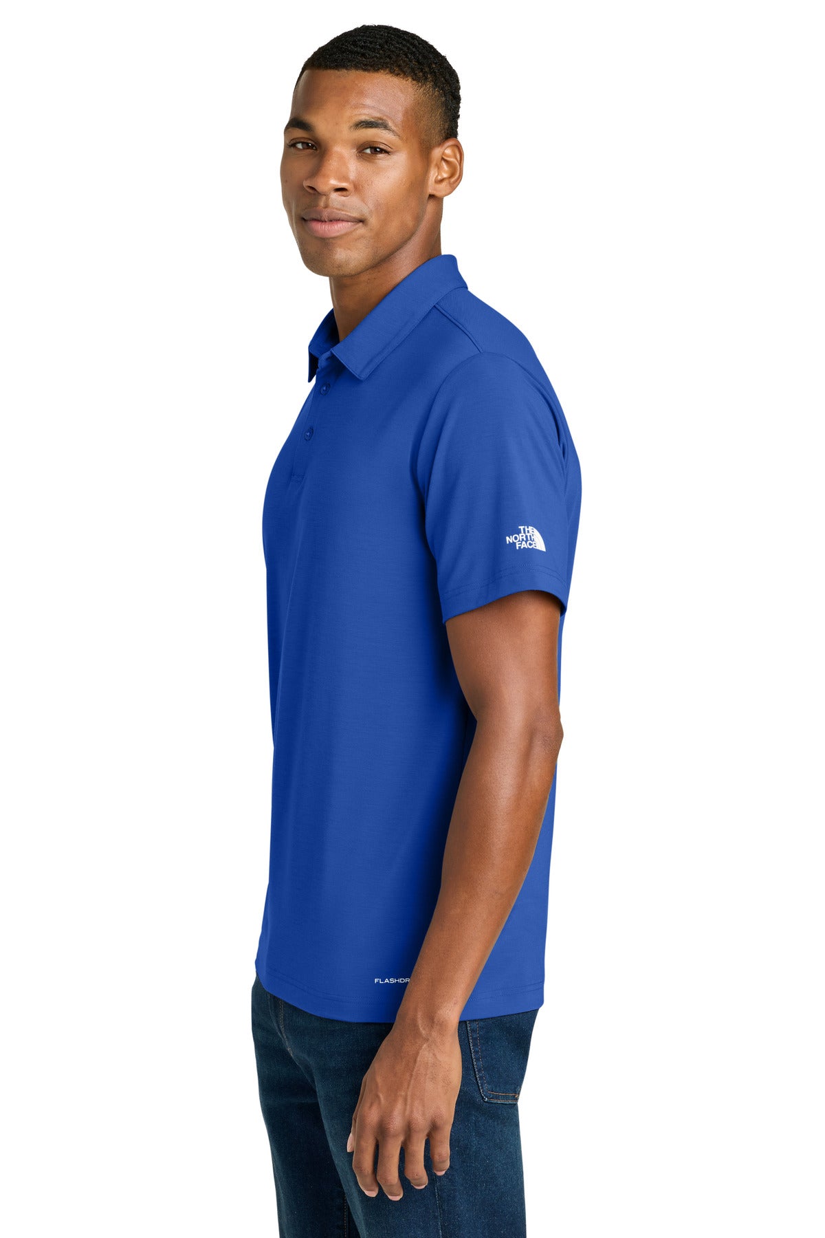 TNFBlue The North Face Canyon Crest Polo NF0A8GE0 plain