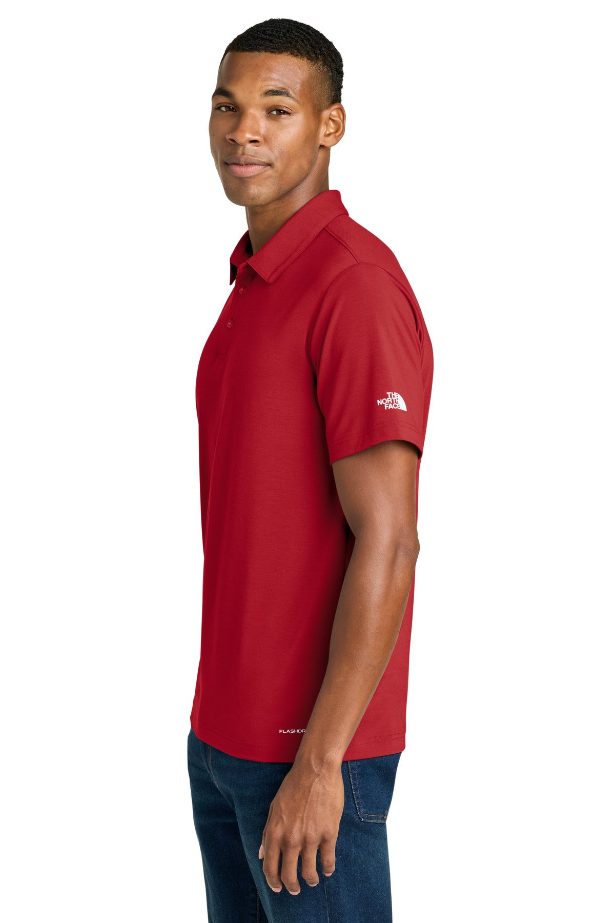 TNFRed The North Face Canyon Crest Polo NF0A8GE0 plain