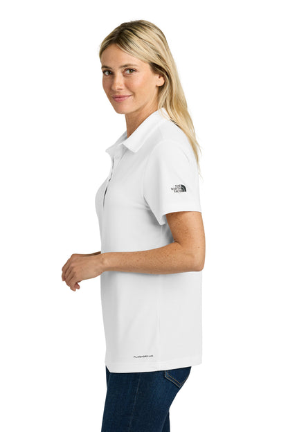 TNFWhite The North Face Women's Canyon Crest Polo NF0A8GE1 plain