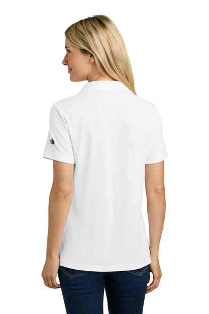 TNFWhite The North Face Women's Canyon Crest Polo NF0A8GE1 plain