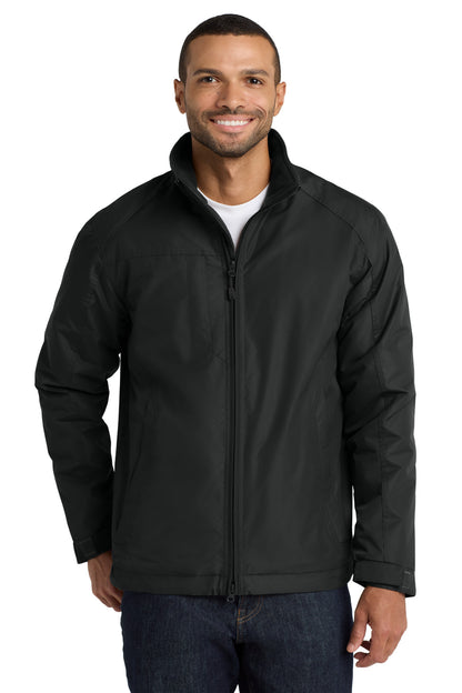 Tr Bk/Tru Bk Port Authority Challenger II Jacket. J354
