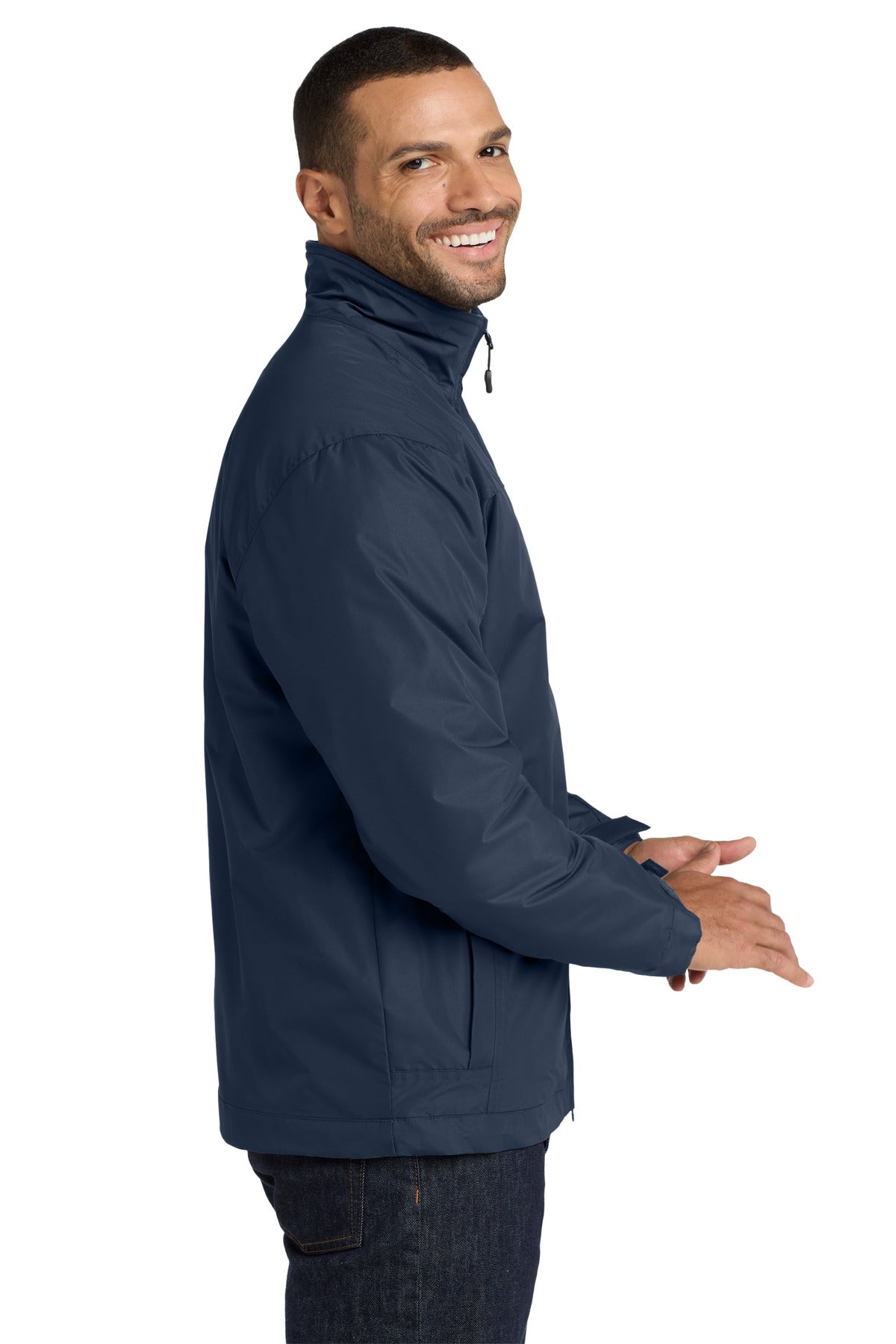 Tr Nvy/Tr Nvy Port Authority Challenger II Jacket. J354