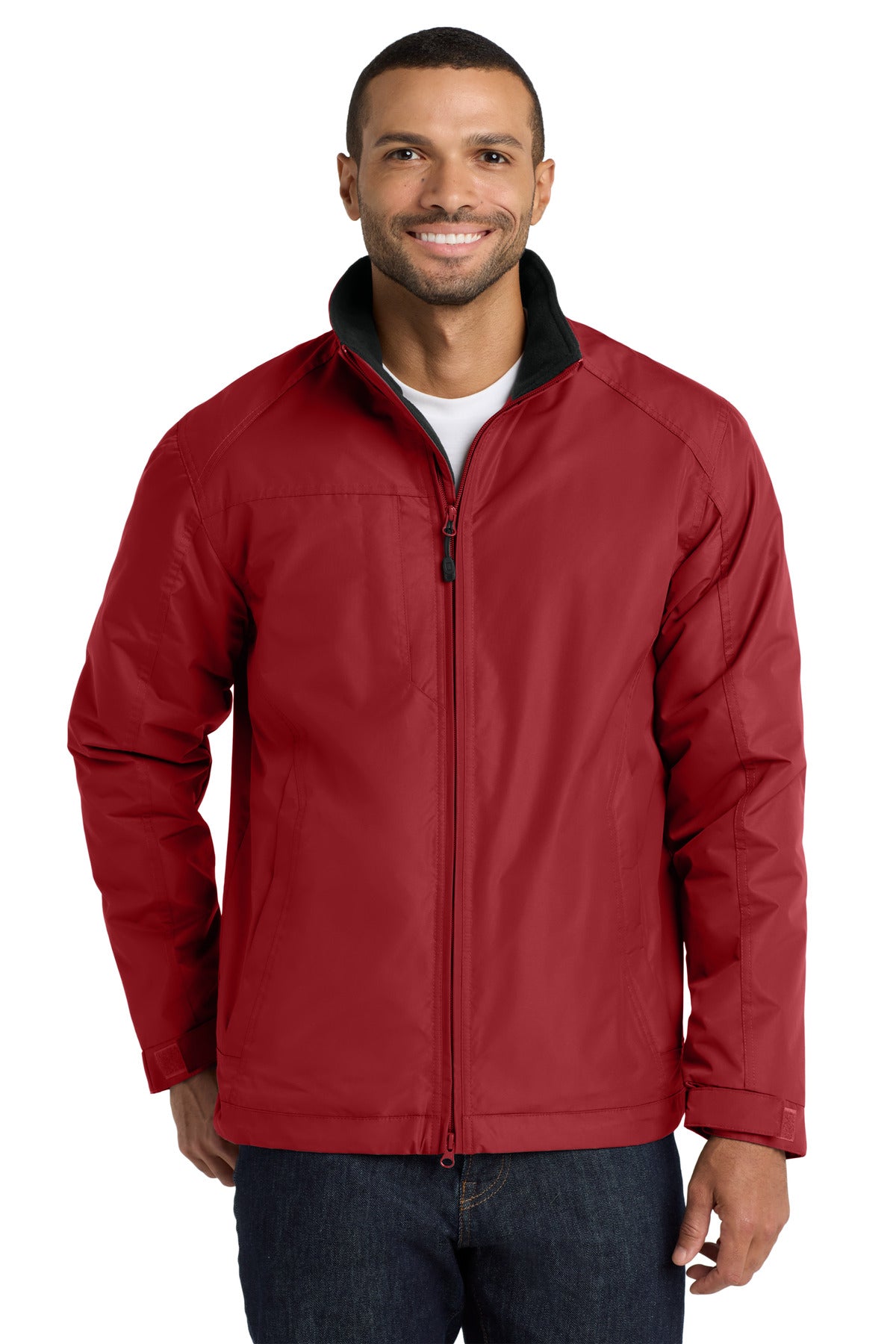 Tr Red/Tr Blk Port Authority Challenger II Jacket. J354