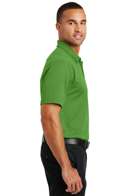 Treetop Green Port Authority Pinpoint Mesh Polo. K580 plain