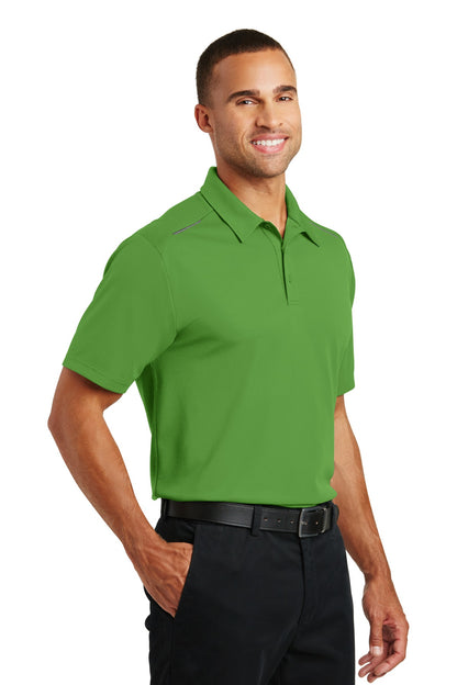 Treetop Green Port Authority Pinpoint Mesh Polo. K580 plain