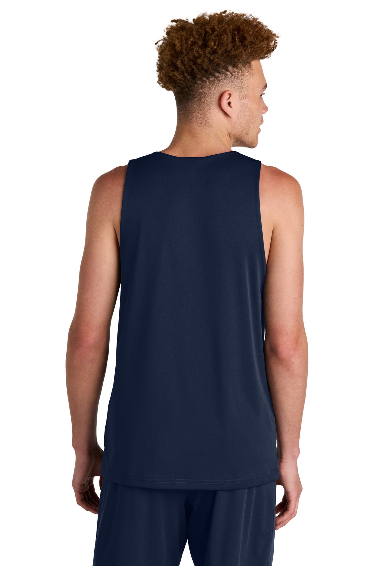 TrNv/White Sport-Tek PosiCharge Competitor Rev Tank ST551 plain