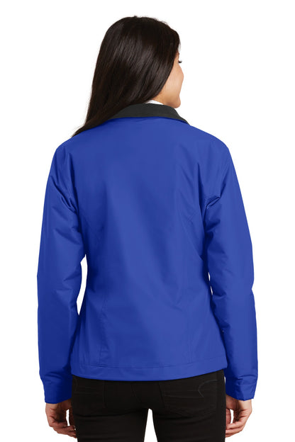Tru Roy/Tru Bk Port Authority Women's Challenger Jacket. L354 plain