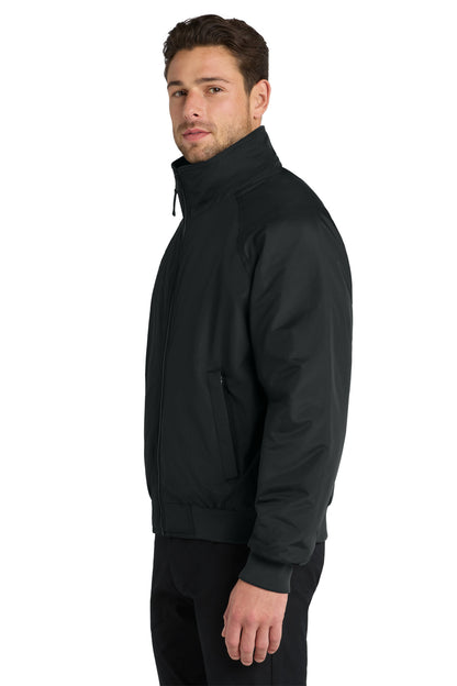 True Black Port Authority Charger Jacket. J328