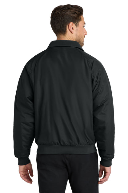 True Black Port Authority Charger Jacket. J328