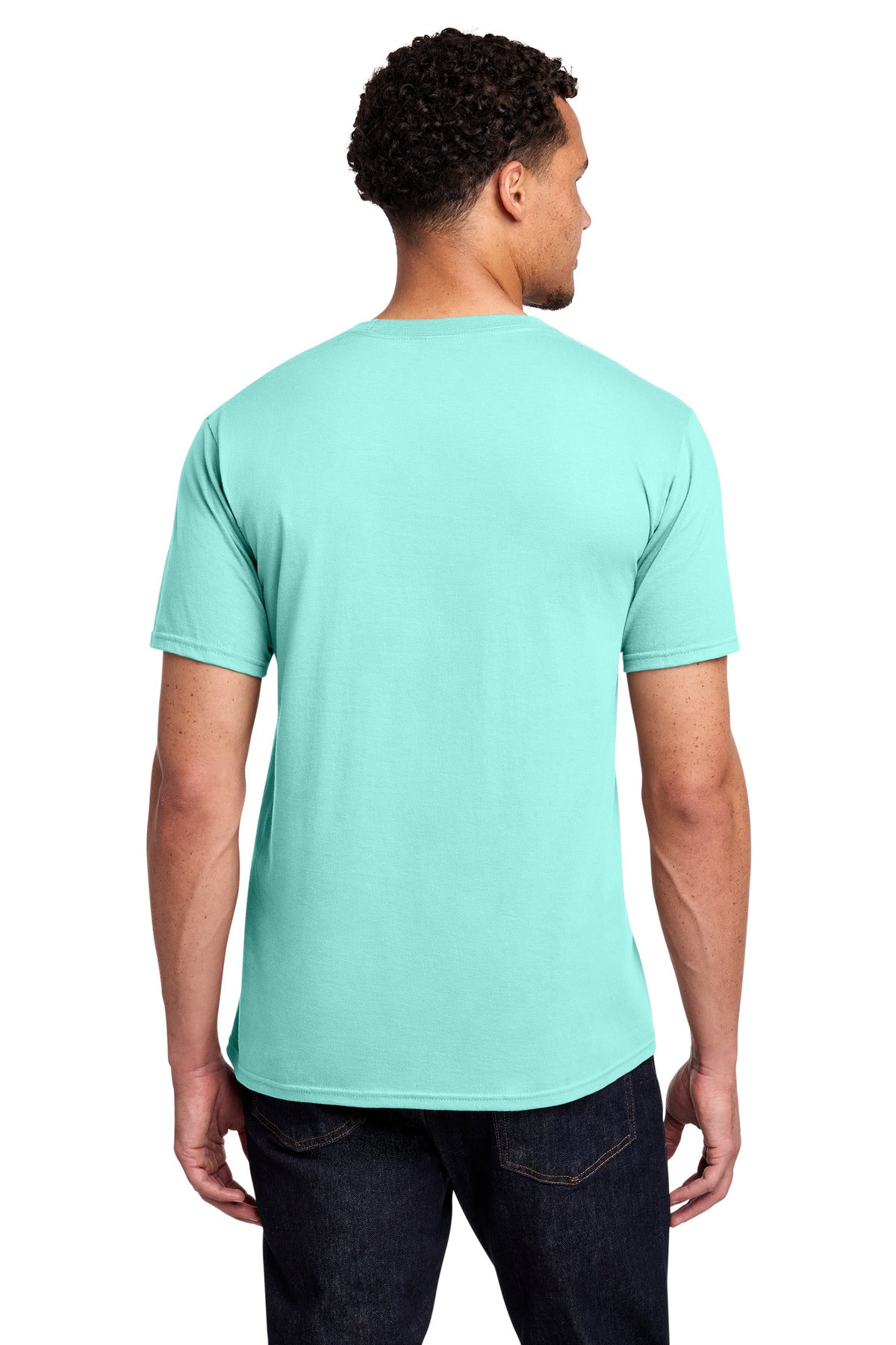 True Celadon Port & Co Fan Favorite Tee. PC450 plain
