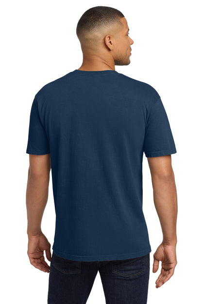 True Navy COMFORT COLORS Heavyweight Ring Spun Pocket Tee. 6030 plain