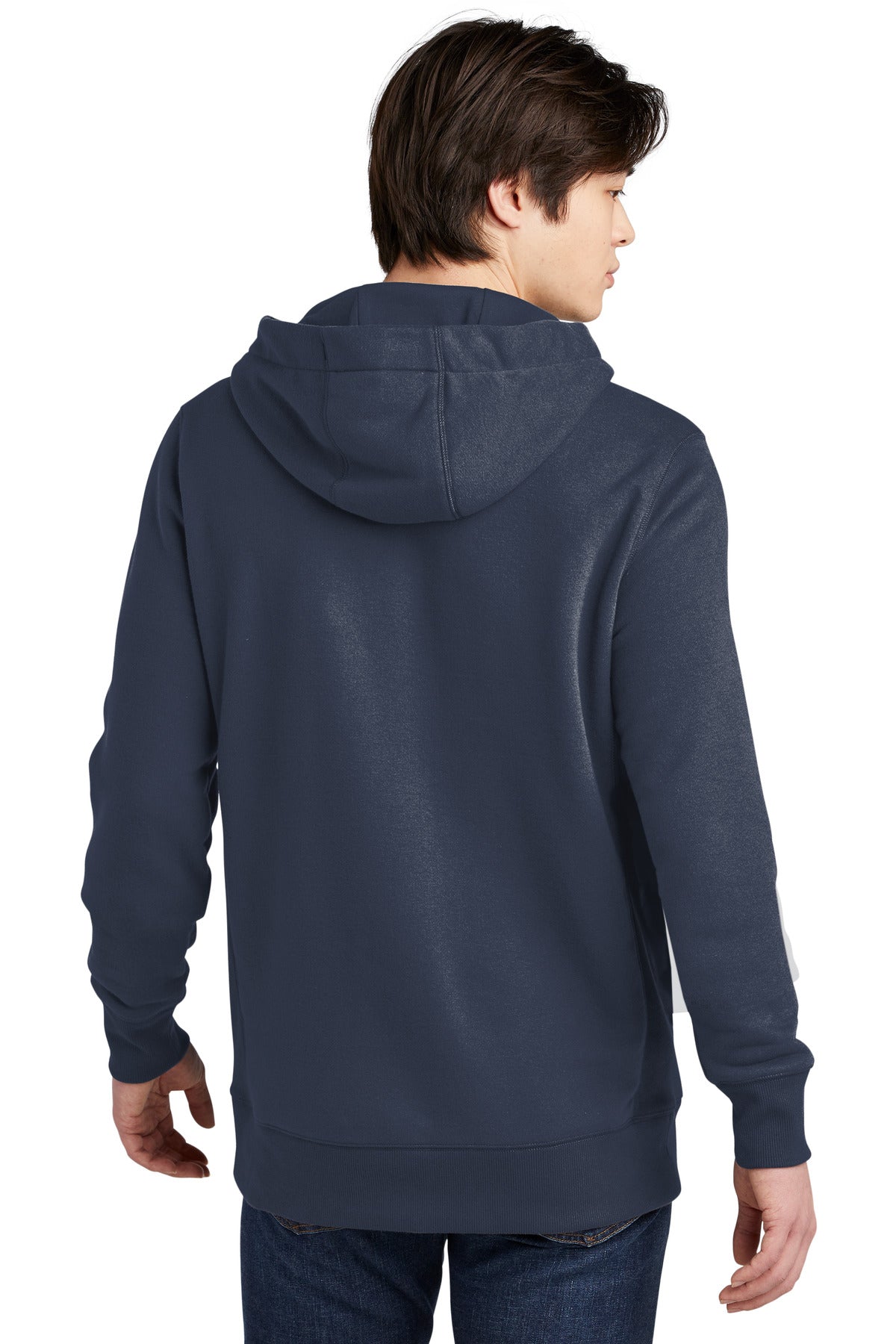 True Navy New Era French Terry Pullover Hoodie. NEA500 plain