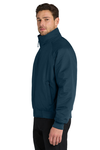 True Navy Port Authority Charger Jacket. J328