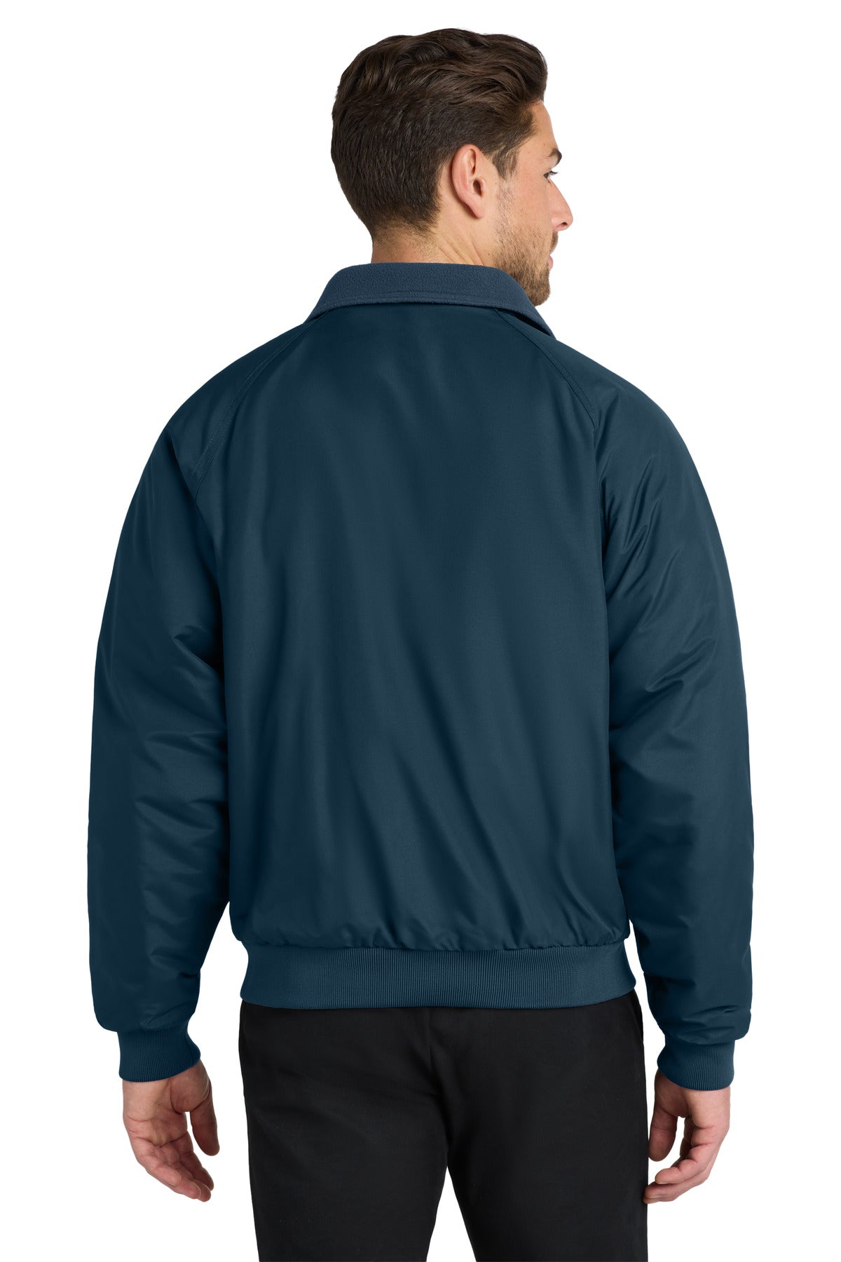True Navy Port Authority Charger Jacket. J328