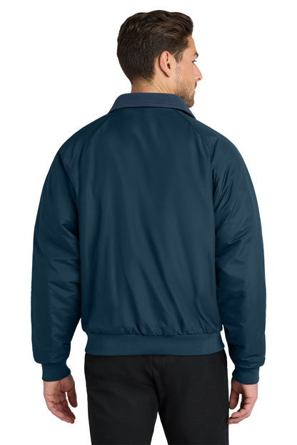 True Navy Port Authority Charger Jacket. J328