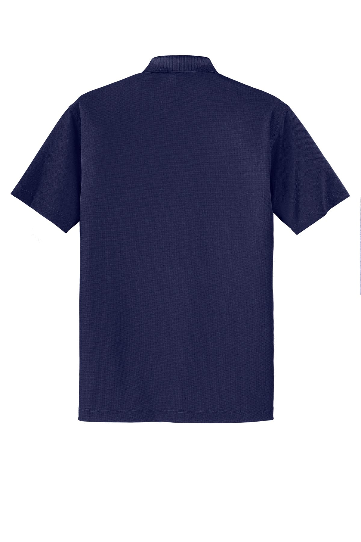 True Navy Port Authority Dry Zone Grid Polo. K572 plain