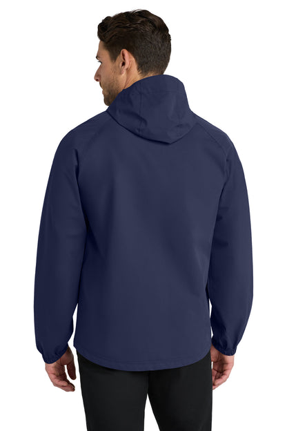 True Navy Port Authority Essential Rain Jacket J407 plain