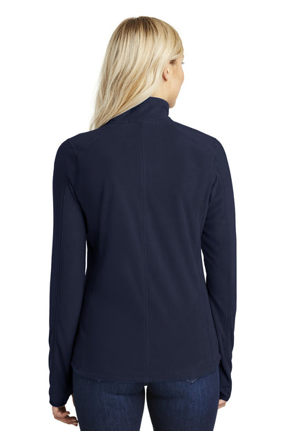 True Navy Port Authority Women's Microfleece 1/2-Zip Pullover. L224 plain