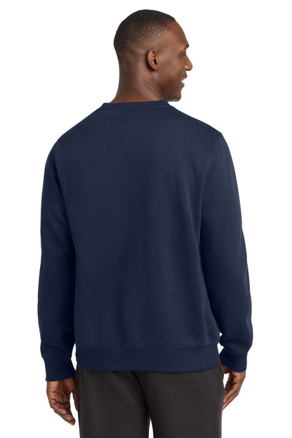 True Navy Sport-Tek Crewneck Sweatshirt. ST266 plain