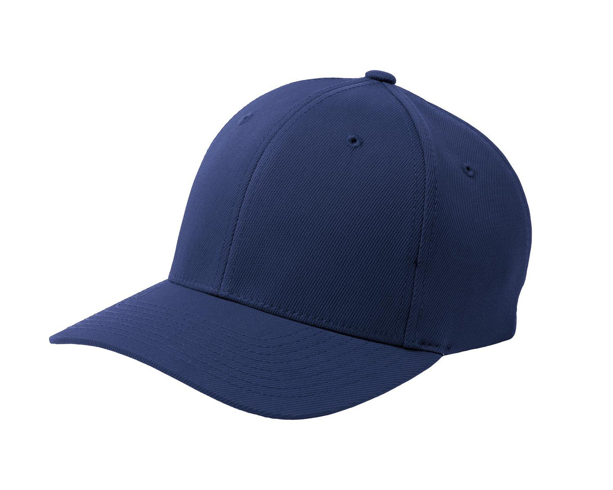 True Navy Sport-Tek Flexfit Performance Solid Cap. STC17 plain