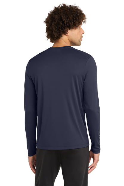 True Navy Sport-Tek Posi-UV Pro Long Sleeve Tee. ST420LS plain