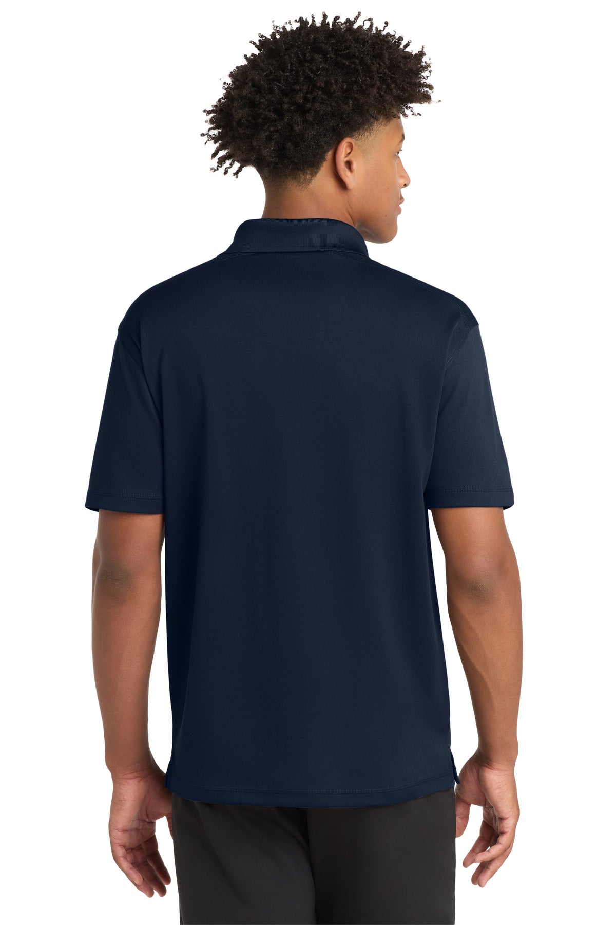 True Navy Sport-Tek PosiCharge Micro-Mesh Polo. ST680 plain