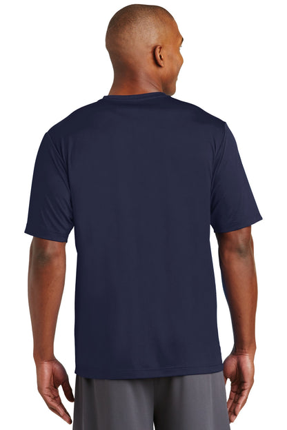 True Navy Sport-Tek PosiCharge Tough Tee . ST320 plain