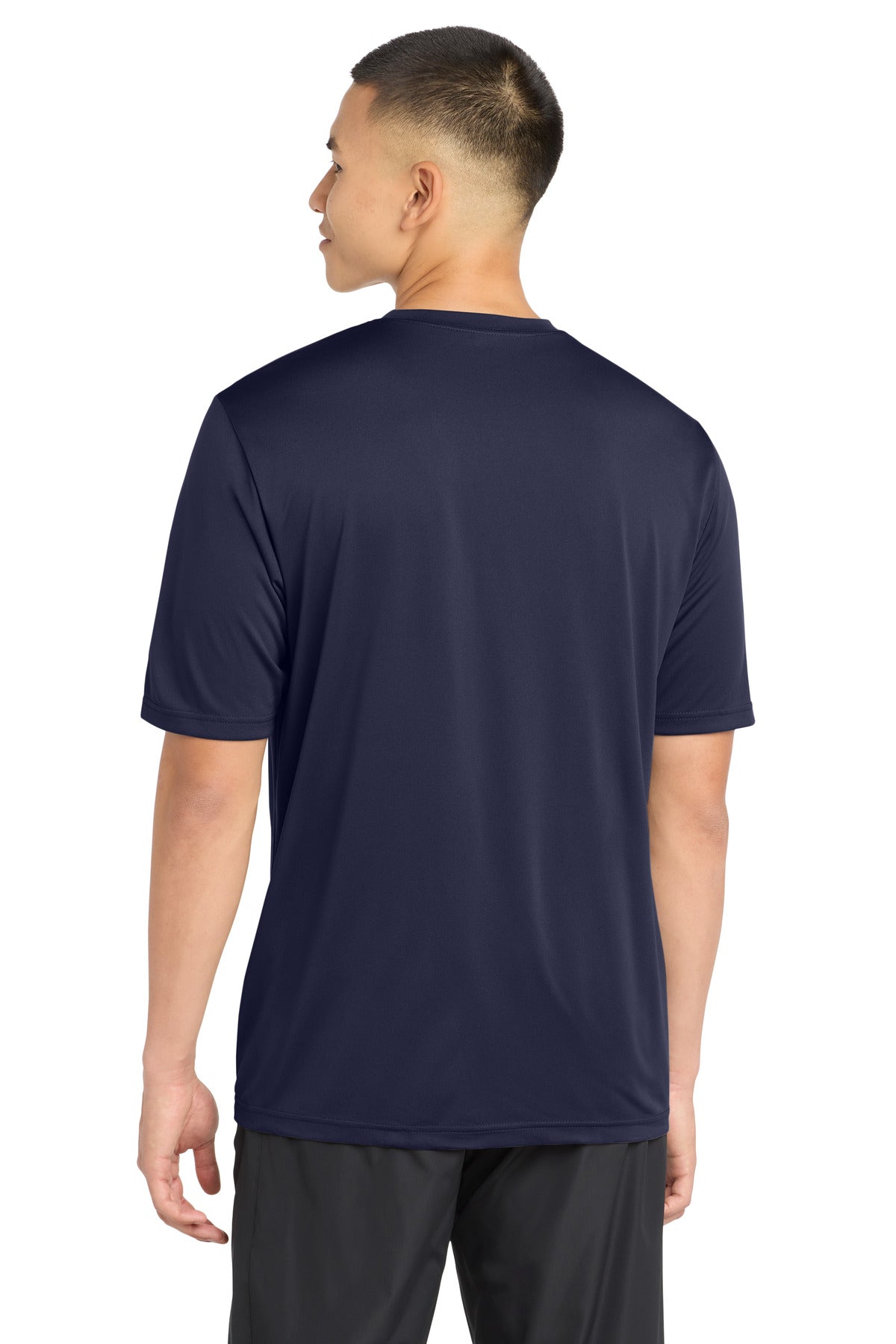 True Navy Sport-Tek PosiCharge Tough Tee . ST320 plain