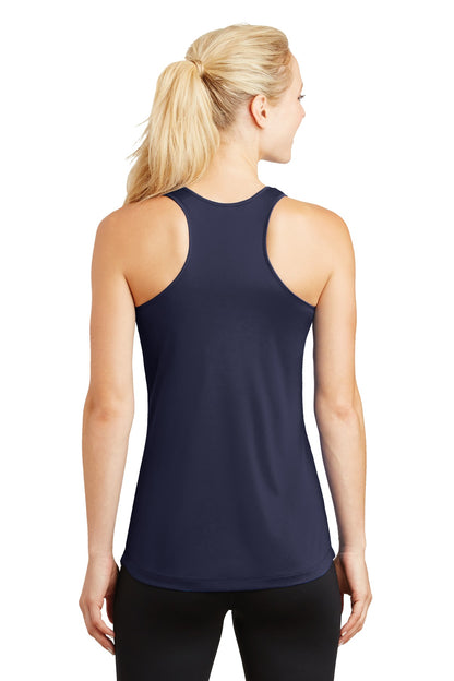 True Navy Sport-Tek Women's PosiCharge Competitor Racerback Tank. LST356 plain