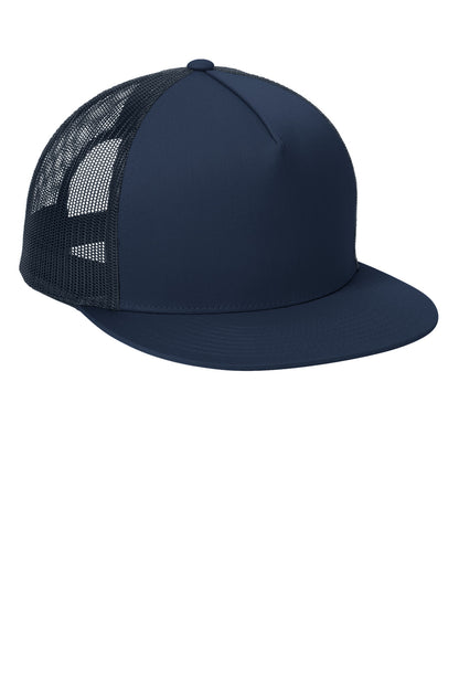 True Navy/T Ny Sport-Tek YP Classics 5-Panel Classic Trucker Mesh Back Cap. STC38