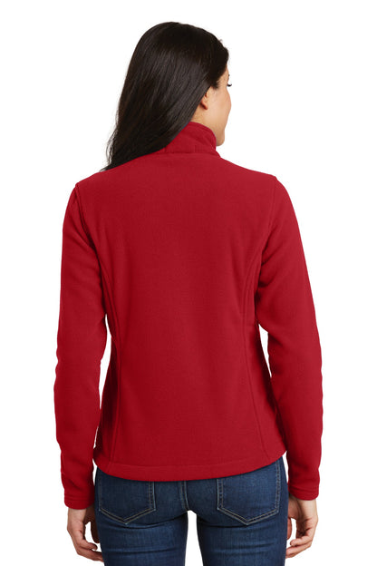 True Red Port Authority Women's Value Fleece Jacket. L217 plain