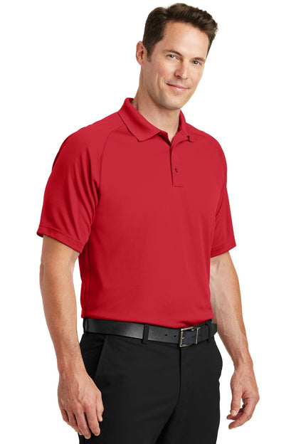 True Red Sport-Tek Dry Zone Raglan Polo. T475 plain
