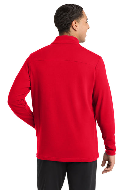 True Red Sport-Tek Lightweight French Terry 1/4-Zip Pullover. ST273 plain