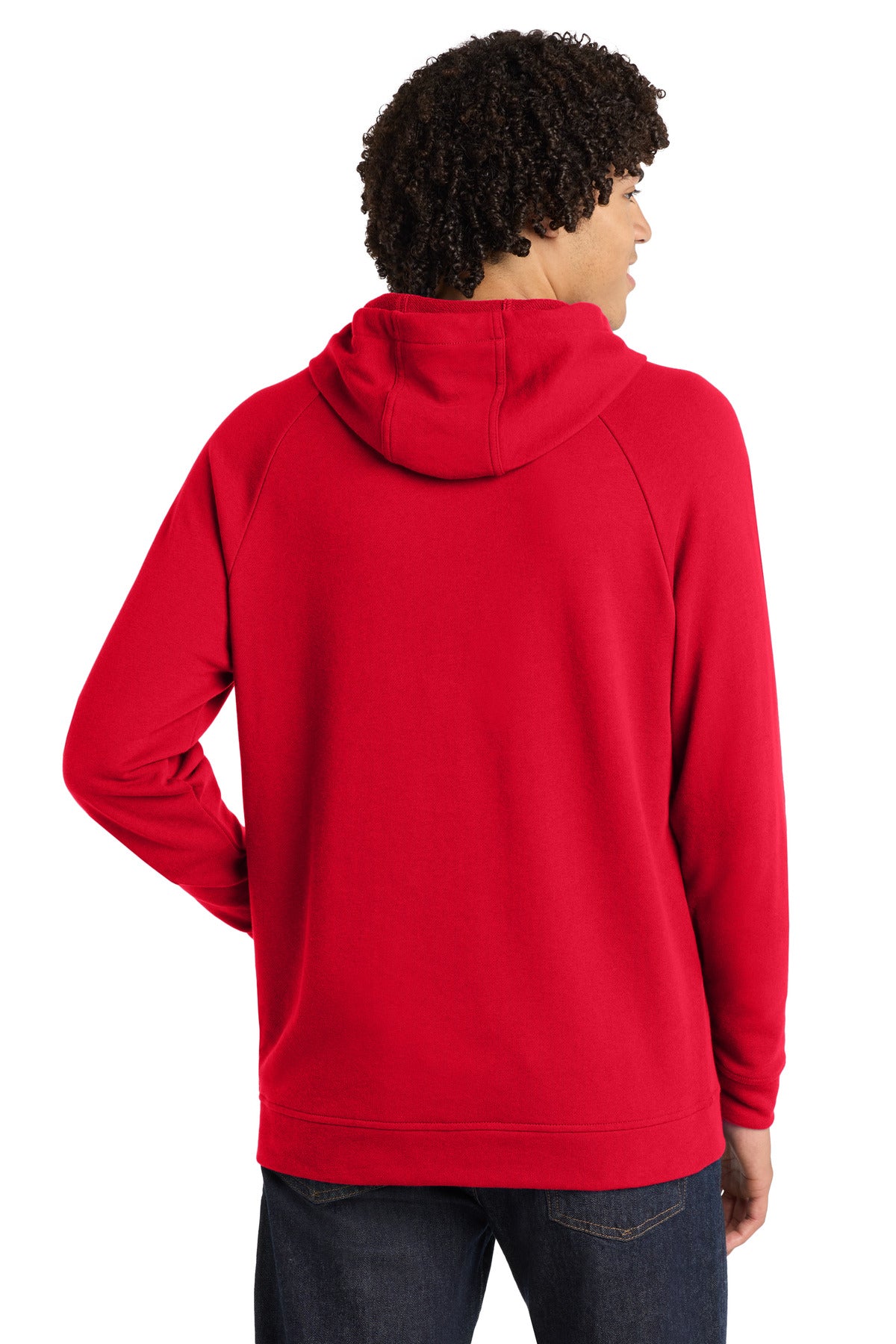 True Red Sport-Tek Lightweight French Terry Pullover Hoodie. ST272 plain
