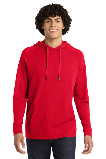 True Red Sport-Tek Lightweight French Terry Pullover Hoodie. ST272 plain