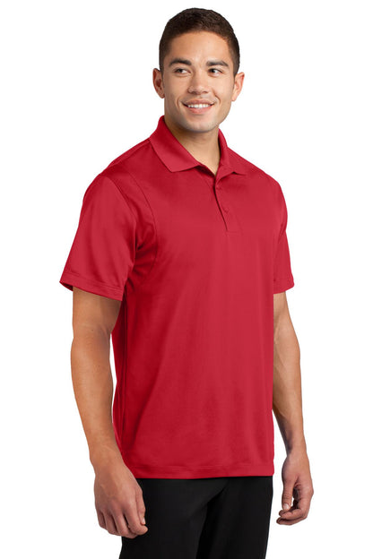 True Red Sport-Tek Micropique Sport-Wick Polo. ST650 plain