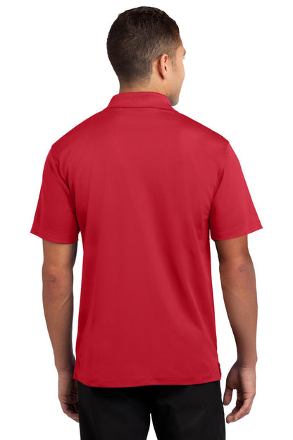 True Red Sport-Tek Micropique Sport-Wick Polo. ST650 plain