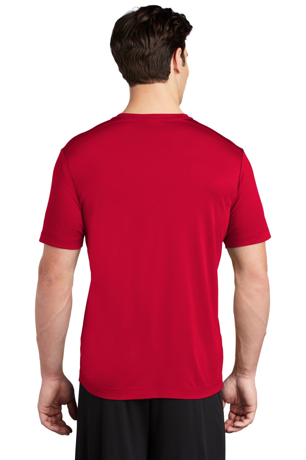 True Red Sport-Tek Posi-UV Pro Tee. ST420 plain