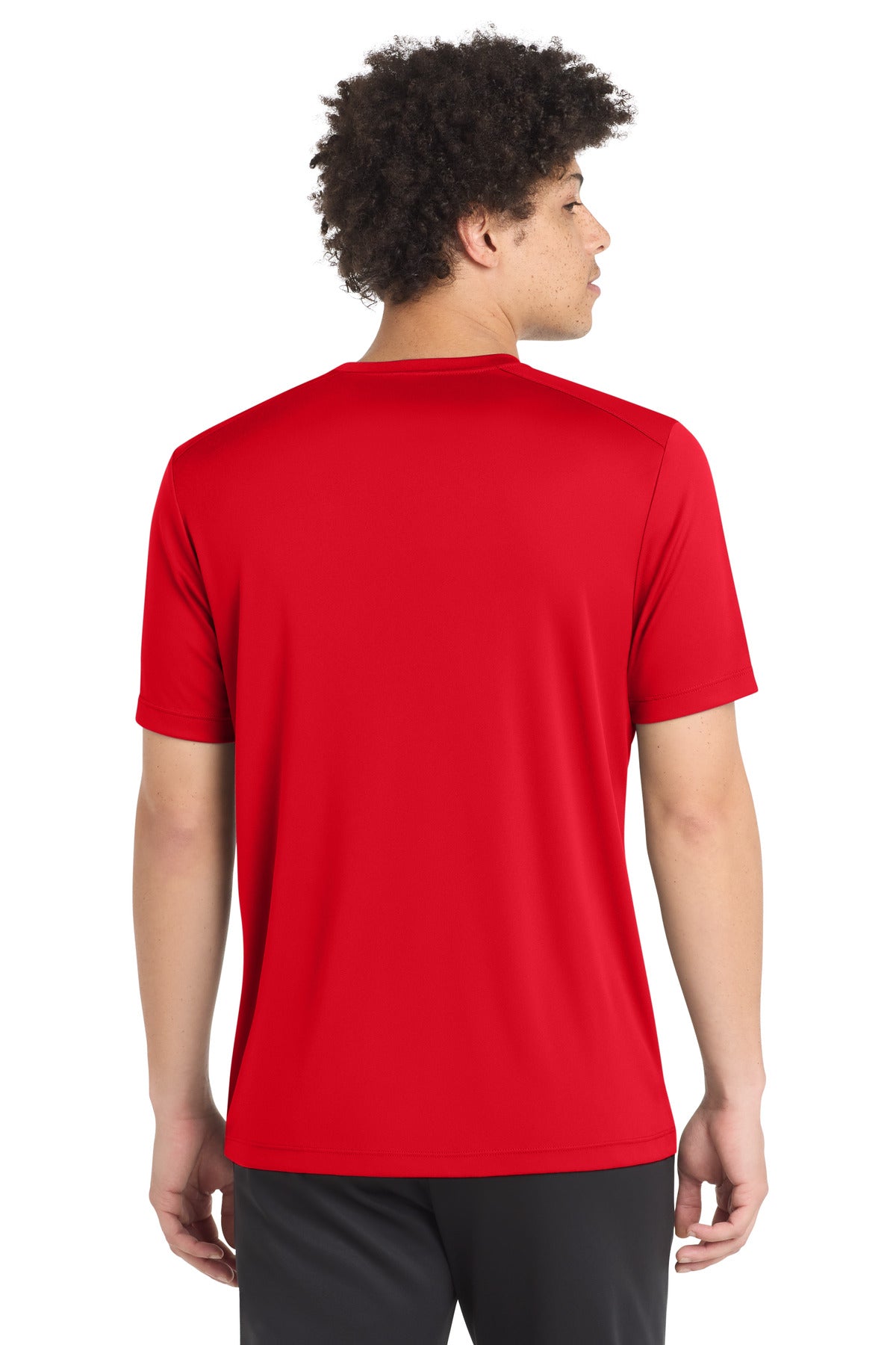 True Red Sport-Tek Posi-UV Pro Tee. ST420 plain
