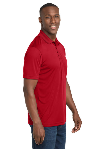True Red Sport-Tek PosiCharge Competitor Polo. ST550 plain