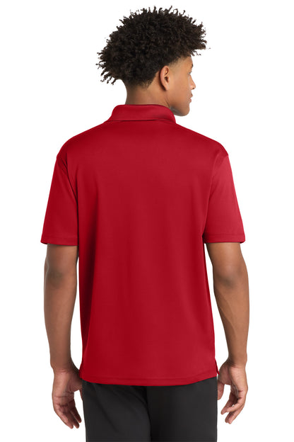 True Red Sport-Tek PosiCharge Micro-Mesh Polo. ST680 plain