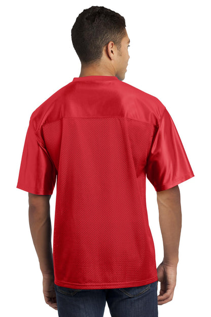 True Red Sport-Tek PosiCharge Replica Jersey. ST307 plain