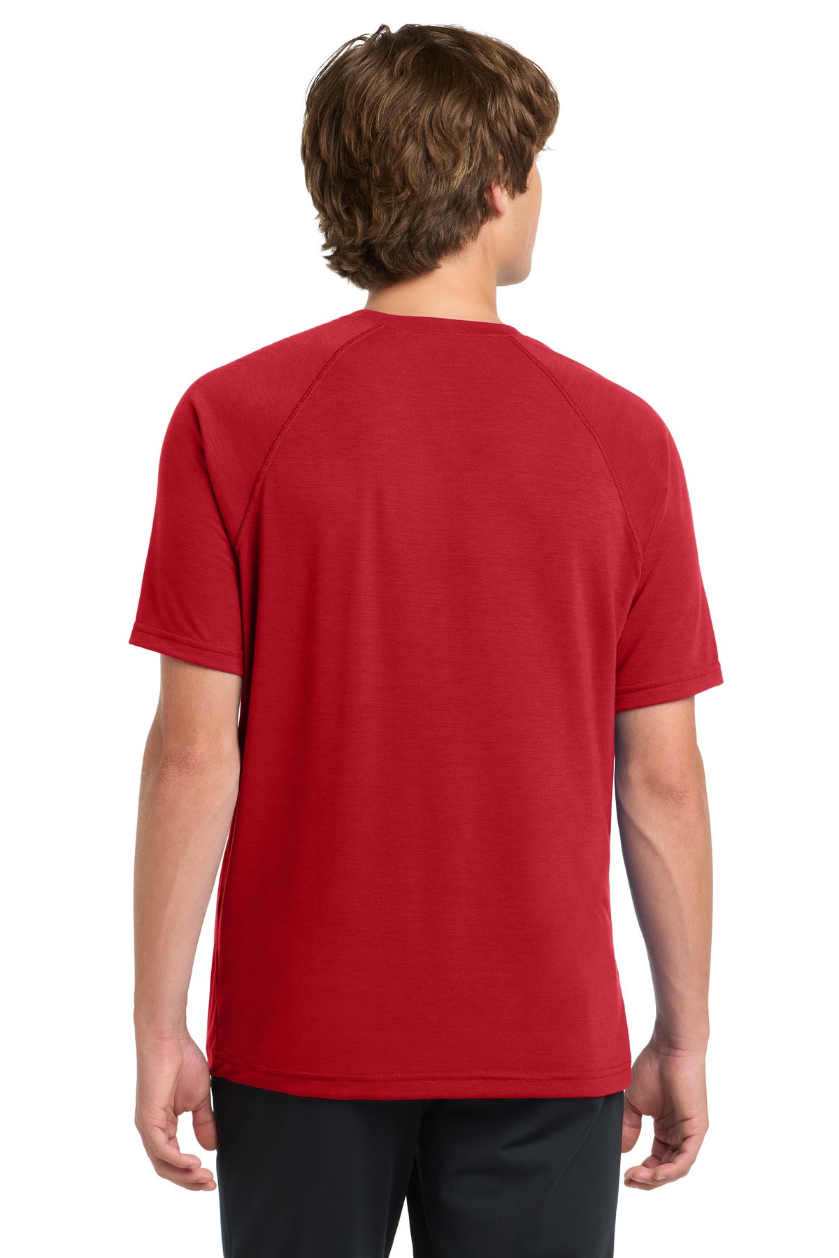 True Red Sport-Tek Ultimate Performance Crew. ST700 plain