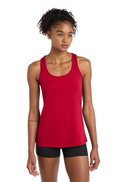 True Red Sport-Tek Women's PosiCharge Competitor Racerback Tank. LST356 plain